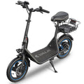 NNEDSZ VALK Electric Scooter with Seat, 30km Range, Disc brakes, 14" Tyres, Motorised eScooter for Adults Teens Commuter