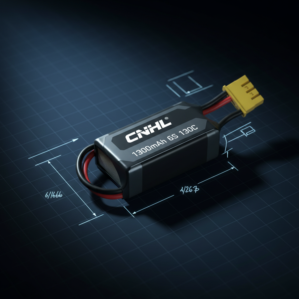 CNHL 1300mAh 6S 130C LiPo Battery