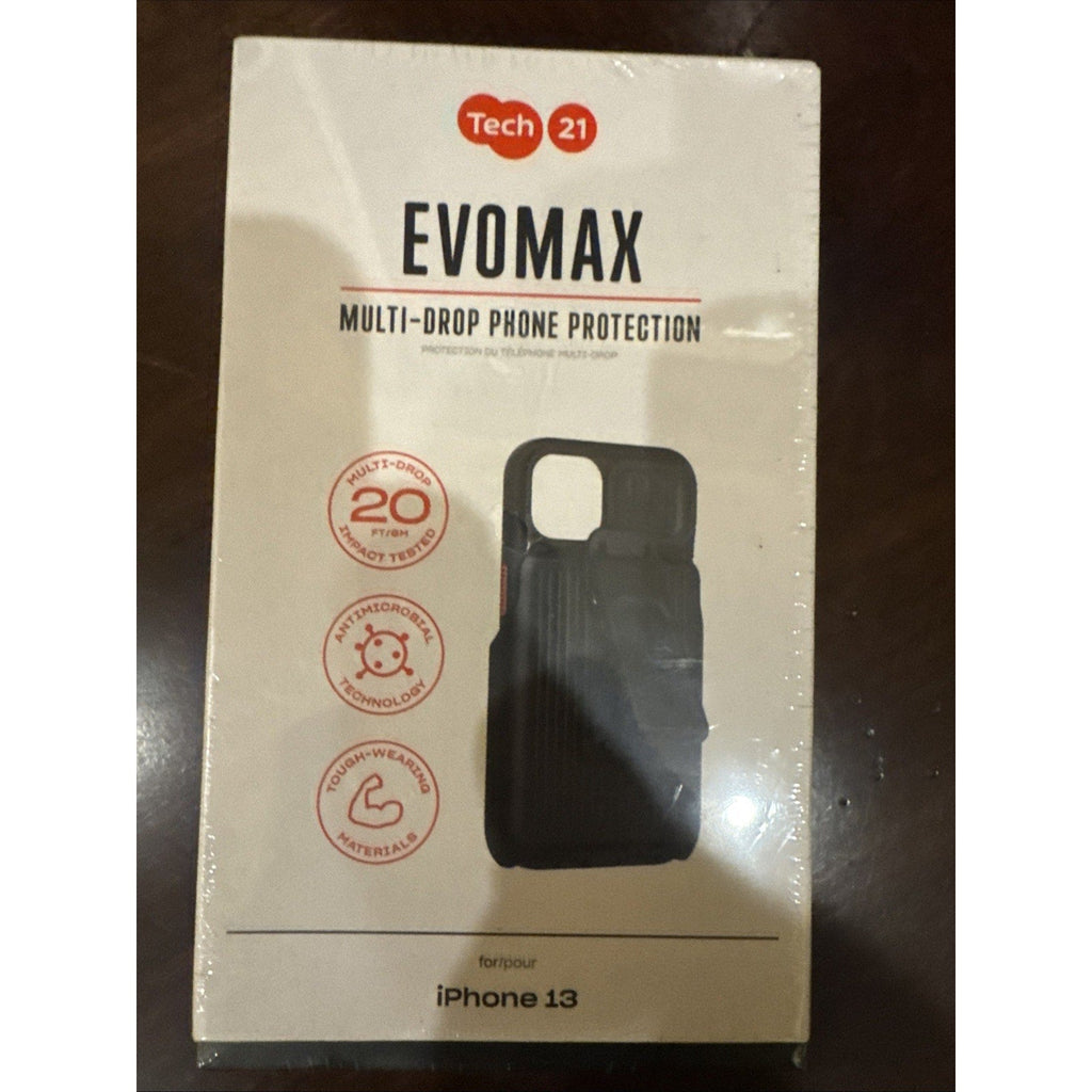 Tech-21 EvoMax iPhone 13 - Rugged Case / Cover - Black - New