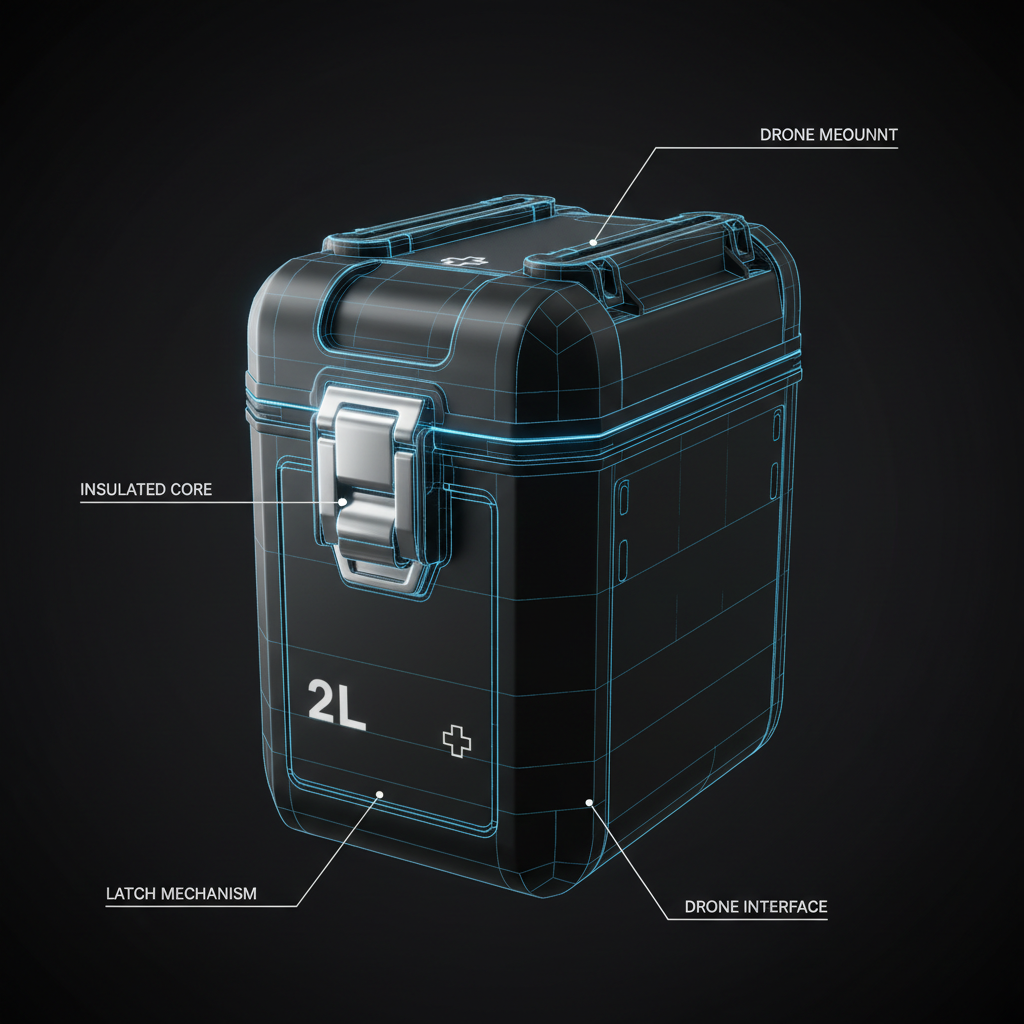 Insulated Cargo Pod 2L